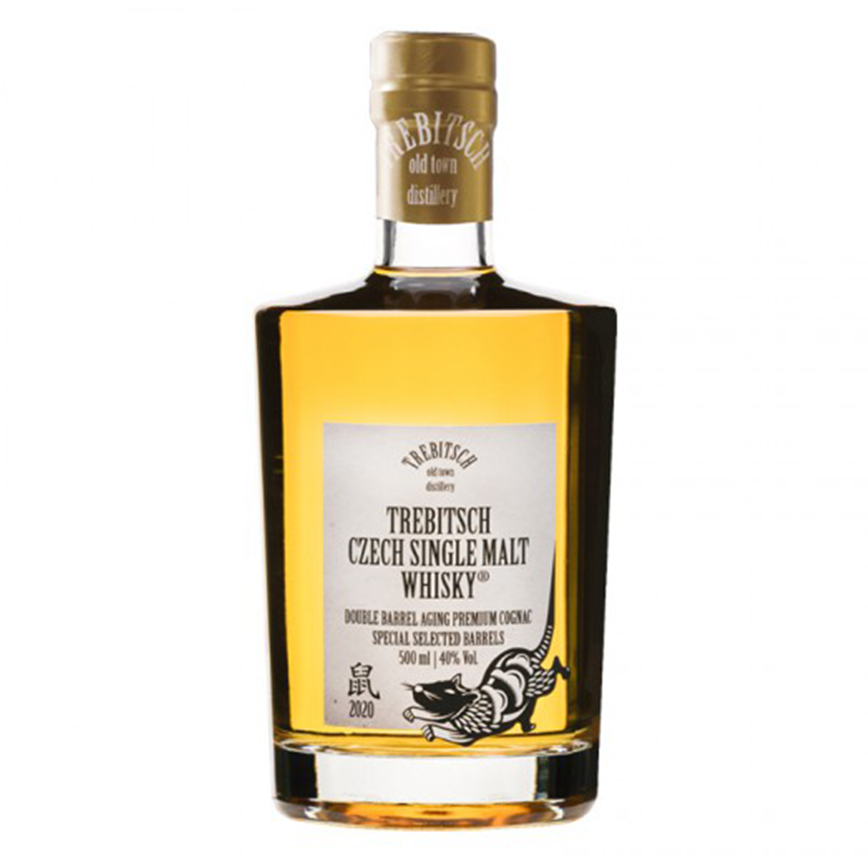 其他威士忌 Others Trebitsch Czech (Double Age Premium Cognac) 爵碧捷克麥芽威士忌(干邑桶釀) 500ml (0102 1090)