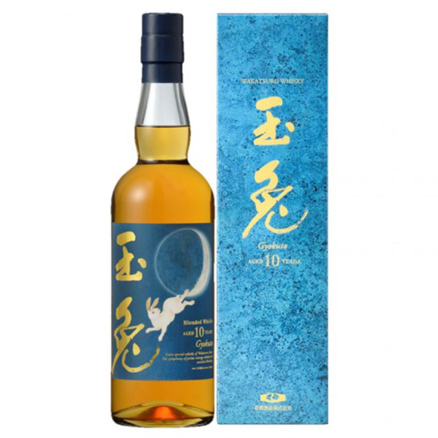 其他威士忌 Others Gyokuto (Half Moon 2019) 10 Years Old Blended 玉兔 (Half Moon 2019 版) 10年威士忌 700ml (0102 1033)
