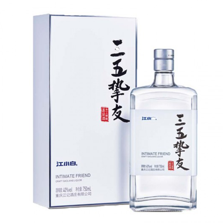 中國白酒 JIANGXIAOBAI (Intimate Friend) Craft Gaoliang Liquor 江小白三五挈友手工精釀高梁酒 750ml (0213 0234)