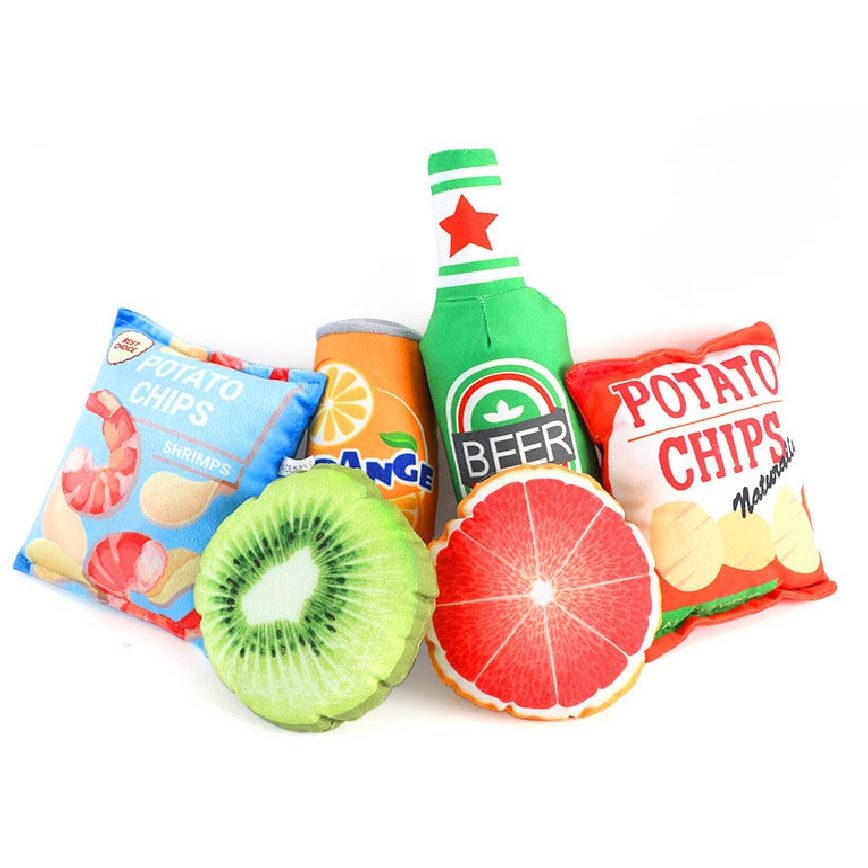 【Taste of the Wild Taste of the Wild 換購品】HelloDOG 玩具嚴選 發聲磨牙潔齒水果薯片 1件 (TBS)