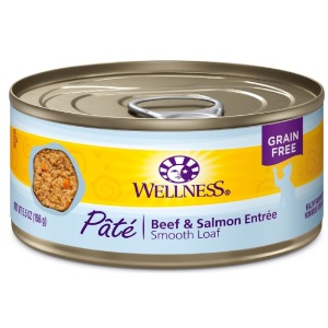 WELLNESS-Pate-營養貓罐頭-牛肉三文魚-Beef-Salmon-3oz-淡藍-9020-WELLNESS-寵物用品速遞