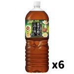日本Asahi 天然解脂 樽裝 普洱烏龍茶 2L 1箱6支 - 清貨優惠 生活用品超級市場 飲品