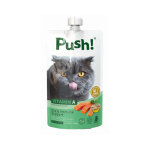 Push! 噗滋包 嚴選貓咪主食肉泥 鮭魚+鮪魚 110g (PH08) (TBS) 貓零食 寵物零食 Push! 寵物用品速遞
