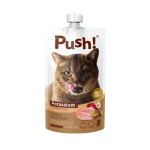 Push! 噗滋包 嚴選貓咪主食肉泥 雞肉鵪鶉 110g (PH06) 貓零食 寵物零食 Push! 寵物用品速遞