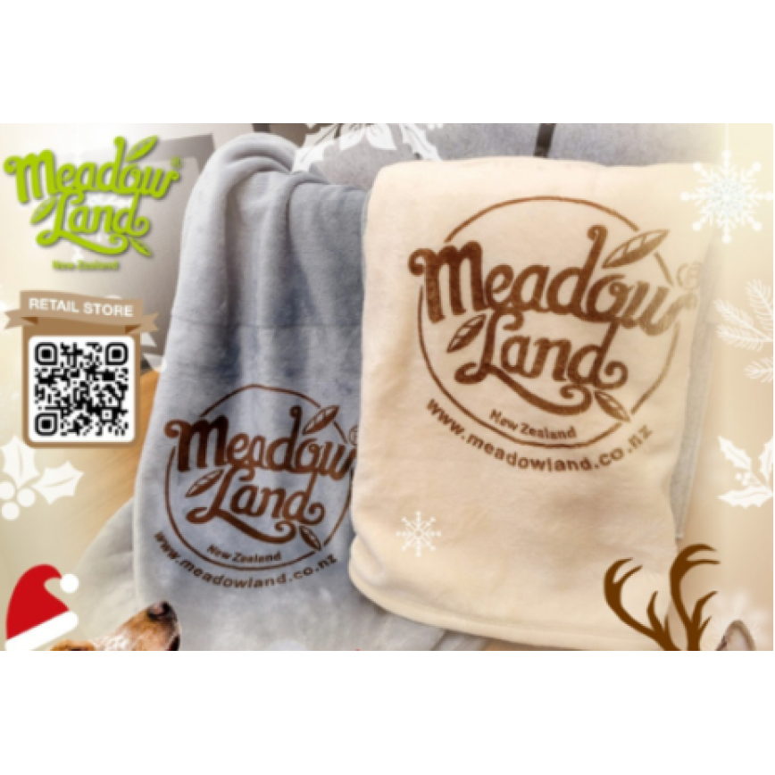 寵物床墊用品 Meadowland 寵物床墊 暖笠笠軟滑毛毯 (顏色隨機) (S0005)