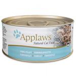 Applaws 貓罐頭 天然優質純吞拿魚 Tuna Fillet 156g (淺藍) (2003) 貓罐頭 貓濕糧 Applaws 寵物用品速遞