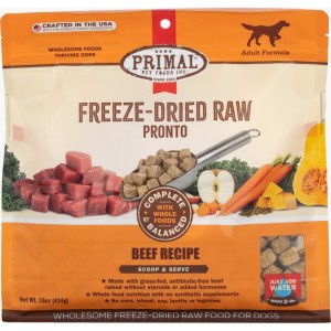 狗糧-Primal-狗糧-脫水凍乾肉粒系列-牛肉配方-16oz-CBPRFD16-PRIMAL-寵物用品速遞
