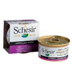 Schesir 啫喱貓罐頭 吞拿魚及牛肉飯 85g 貓罐頭 貓濕糧 Natural Code 寵物用品速遞
