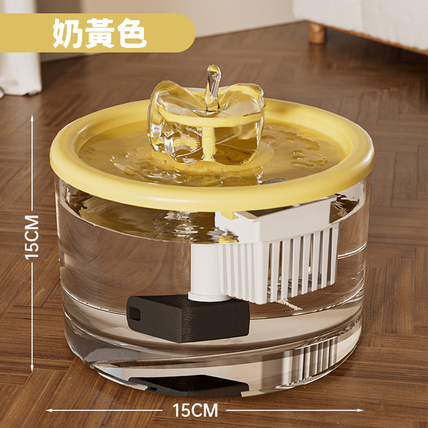 寵物智能流動活水 飲水機 1000ml 1個 (隨機款) (圖片3)