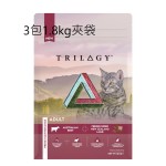 Trilogy 無穀物成貓糧 澳洲牛肉+5%紐西蘭羊肺凍乾 5.4kg(TRB-001) (由3包1.8kg夾袋) 貓糧 貓乾糧 Trilogy 寵物用品速遞