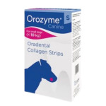 Orozyme Collagen Strips (S) 科盾狗用骨膠原潔牙條 小型犬 (cardon002) 狗狗清潔美容用品 口腔護理 寵物用品速遞