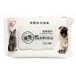 貓犬用清潔美容用品-IRIS-貓狗寵物濕紙巾-日常護理-除螨除耳垢去淚痕-100片-白色-皮膚毛髮護理