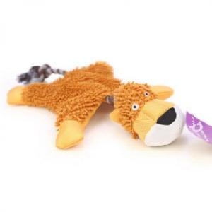 狗狗玩具-Vicky-毛絨益智發聲潔齒狗狗訓練玩具-傻瓜獅子-狗狗-寵物用品速遞