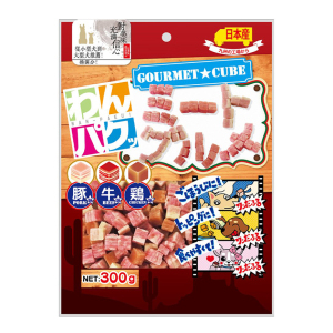 Q-PET-日本Q-Pet-狗小食-WanPaku-雜錦肉粒-300g-KQ831-Q-PET-寵物用品速遞