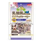 日本Q-Pet 狗小食 愛情餐廳 乳酸菌雞肉粒 藍莓味 150g (KQ638) 狗零食 Q-PET 寵物用品速遞