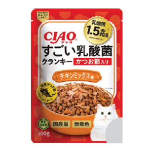 CIAO-貓糧-1_5兆億個-乳酸菌夾心乾糧-雞肉-鰹魚片味-500g-P-257-CIAO-INABA-寵物用品速遞