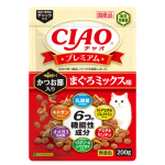 CIAO 貓糧 頂級乾糧 木魚+吞拿魚味 200g (P-431) 貓糧 貓乾糧 CIAO INABA 寵物用品速遞