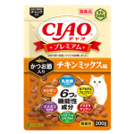 CIAO 貓糧 頂級乾糧 木魚+雞肉味 200g (P-433) 貓糧 貓乾糧 CIAO INABA 寵物用品速遞