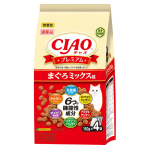 CIAO 貓糧 機能成分乾糧 吞拿魚味 150g×4 (P-434) 貓糧 貓乾糧 CIAO INABA 寵物用品速遞