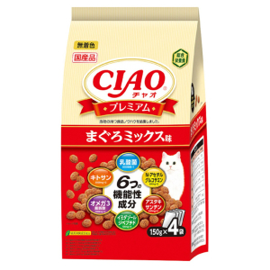 CIAO-貓糧-機能成分乾糧-吞拿魚味-150g×4-P-434-CIAO-INABA-寵物用品速遞