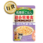 CIAO 狗濕糧 日本INABA綜合營養軟包 雞肉+甜薯 50g (QDR-134) 狗罐頭 狗濕糧 CIAO INABA 寵物用品速遞
