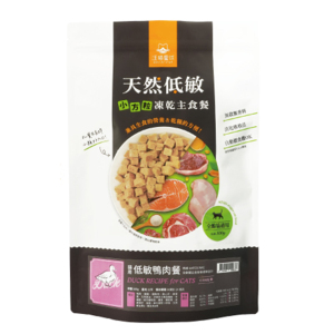 汪喵星球-貓咪-天然低敏冷乾主食餐-櫻桃鴨500g-FR079-汪喵星球-DogCatStar-寵物用品速遞