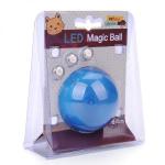 LED 玩具嚴選 閃光滾動發光球逗貓玩具 (藍) 貓玩具 其他 寵物用品速遞