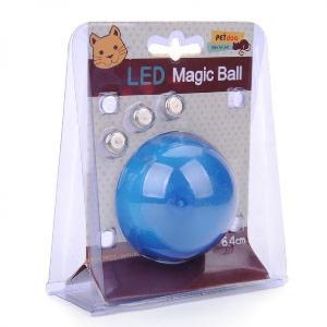 貓咪玩具-LED-閃光滾動發光球逗貓玩具-藍-貓貓-寵物用品速遞