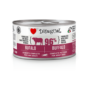 Disugual-意大利-狗罐頭-狗濕糧-單一蛋白配方-水牛-150g-Disugual-寵物用品速遞