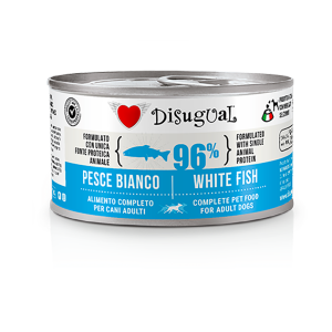 Disugual-意大利-狗罐頭-狗濕糧-單一蛋白配方-白魚-150g-Disugual-寵物用品速遞