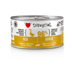 Disugual-意大利-狗罐頭-狗濕糧-單一蛋白配方-鵝肉-150g-Disugual-寵物用品速遞