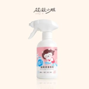 超凝小姐-超強效貓廁清潔慕斯-300ml-貓砂盆用消臭用品-寵物用品速遞