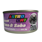 ASTRO CAT 貓罐頭 無穀物肉絲湯罐 沙巴魚+吞拿魚 70g (P00158-1) 貓罐頭 貓濕糧 ASTRO CAT 寵物用品速遞