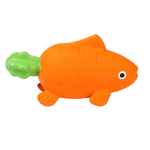 QMONSTER Trumo 水果動物 胡蘿蔔魚 (XQ-L-113-1) 狗玩具 QMONSTER 寵物用品速遞