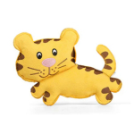 QMONSTER Trumo Funny Animals 老虎 (XA-P-006-4) 狗玩具 QMONSTER 寵物用品速遞