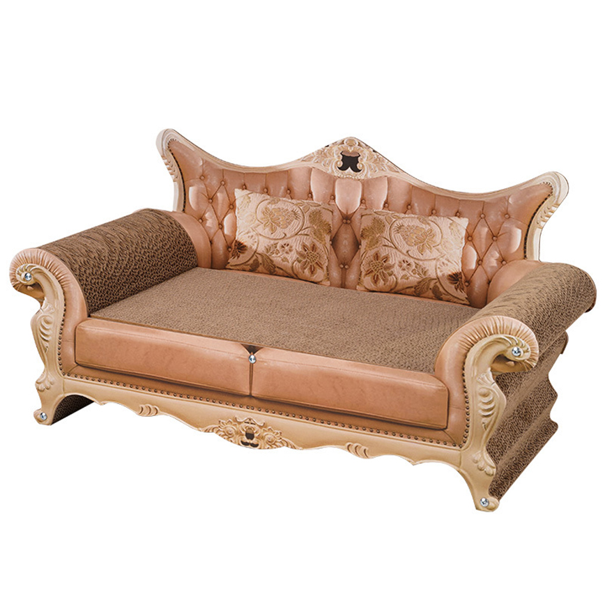 HelloDOG 玩具嚴選 瓦楞紙貓抓板 歐陸豪華貓沙發 (隨機款) (圖片4)