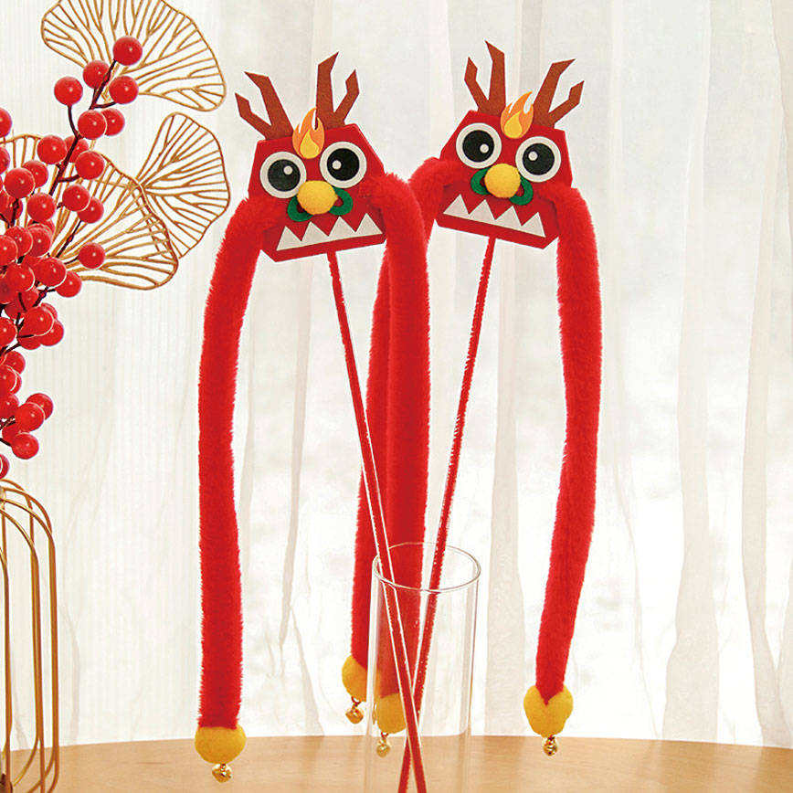 HelloDOG 貓玩具 發財幸運逗貓棒 1支 (隨機款) (圖片3)