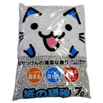 紙貓砂 喵喵戰隊 紙の貓砂(藍) 7L 貓貓清貨特價區 貓糧及貓砂 寵物用品速遞