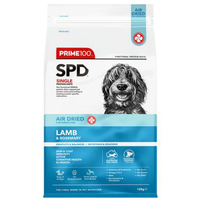 PRIME100 PRIME100 Air Dried 狗糧 成犬糧 羊肉併迷迭香 120g (20250829)