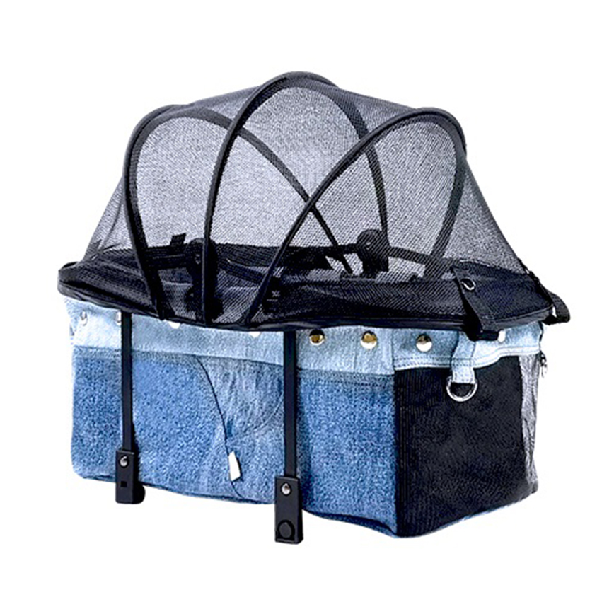 寵物車 WANRIDE 寵物手推車 牛仔藍 上層 (GLRP-PRU1-BL) 