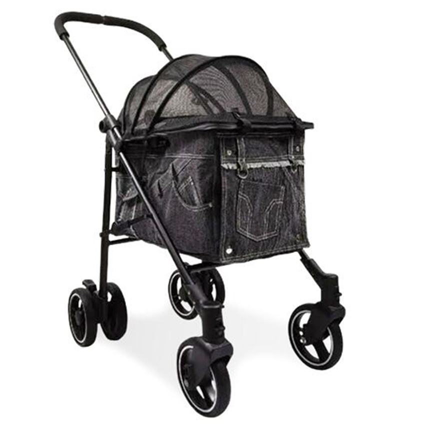 寵物車 WANRIDE 寵物手推車 ⿊⾊慕絲 下層 (GLRP-PR1-BK) 