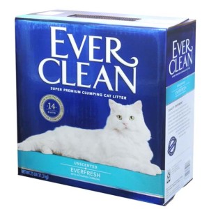 Ever-Clean愛牠潔-礦物貓砂-美國Ever-Clean愛牠潔-高效活性炭粗粒配方-低過敏無香味-EF25-25lbs-礦物貓砂-寵物用品速遞