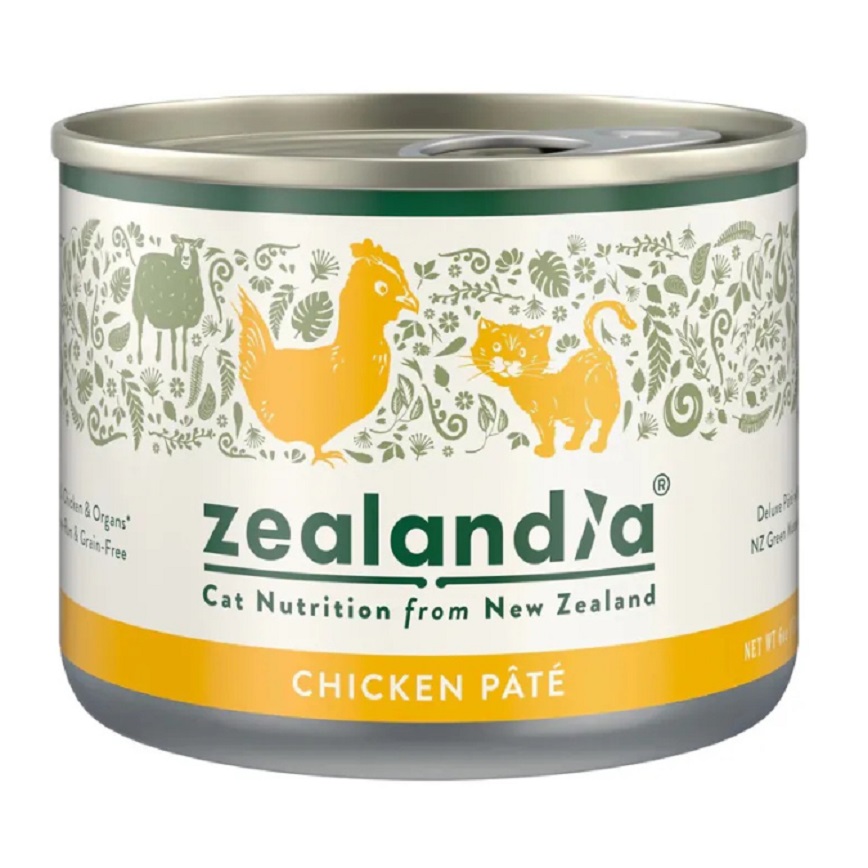 Zealandia Zealandia 狂野主廚 貓主食罐 野放雞 170g (ZE-C-C170)