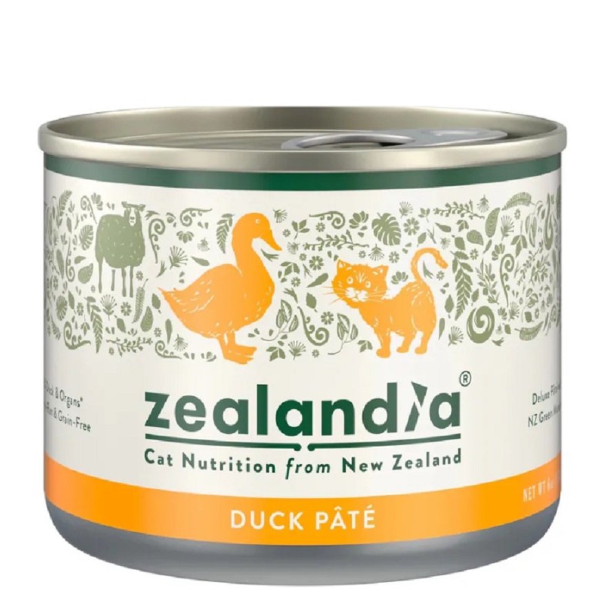 Zealandia Zealandia 狂野主廚 貓主食罐 野放鴨 170g (ZE-C-D170)