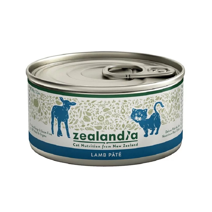 Zealandia Zealandia 狂野主廚 貓主食罐 草原羊 90g (ZE-C-L90)