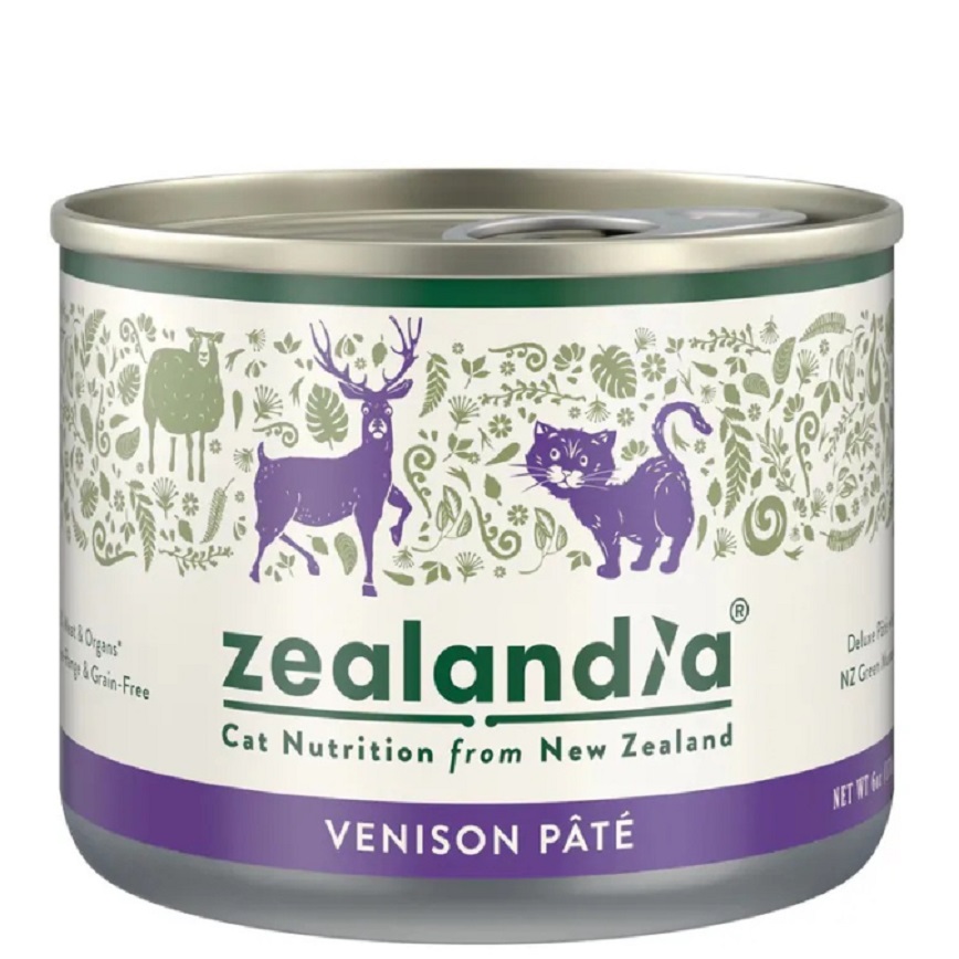 Zealandia Zealandia 狂野主廚 貓主食罐 曠野鹿 170g (ZE-C-V170)