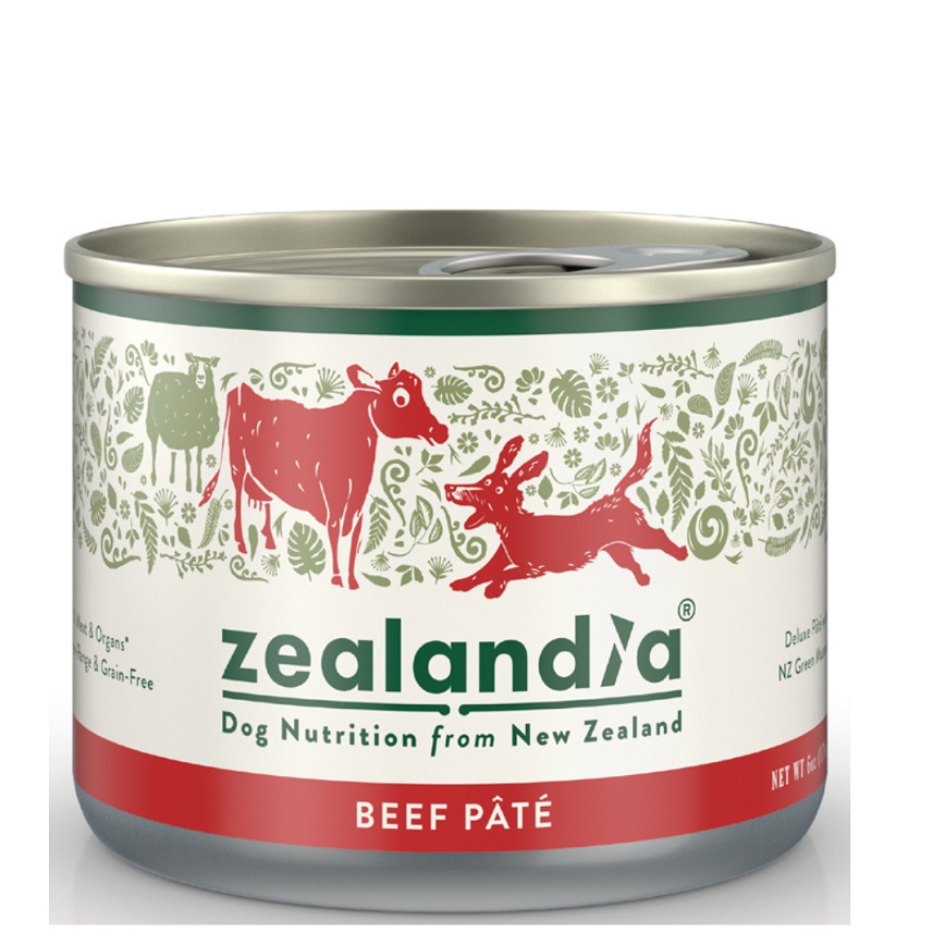 Zealandia Zealandia 狂野主廚 狗主食罐 奔放牛 170g (ZE-D-B170)