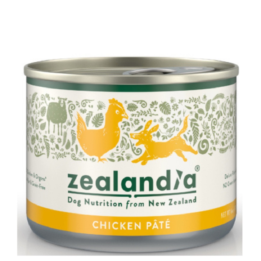 Zealandia Zealandia 狂野主廚 狗主食罐 野放雞 170g (ZE-D-C170)