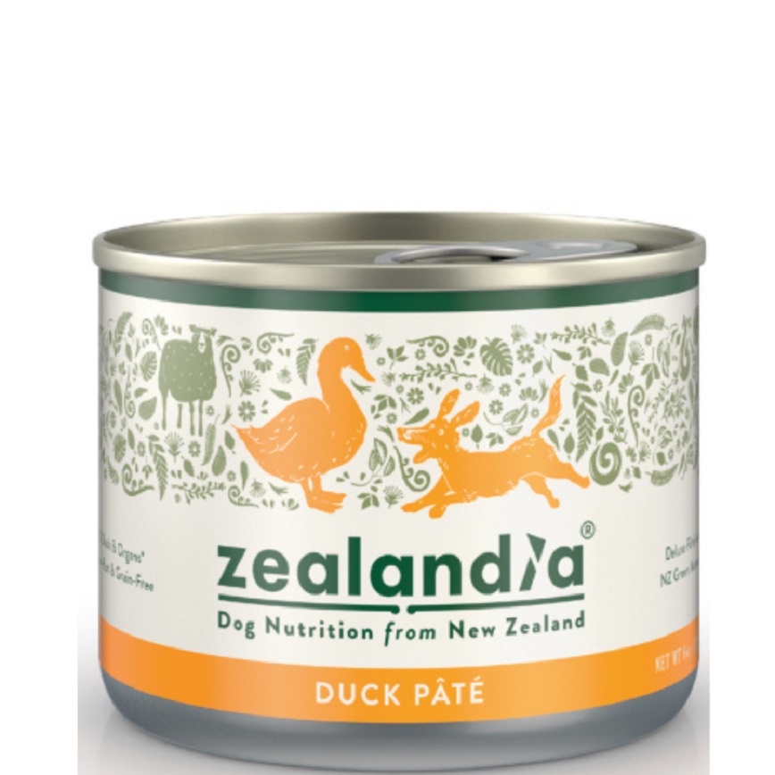 Zealandia Zealandia 狂野主廚 狗主食罐 野放鴨 170g (ZE-D-D170)