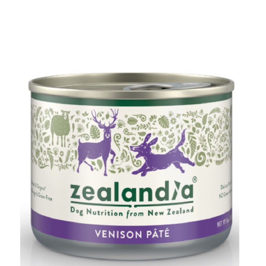 Zealandia Zealandia 狂野主廚 狗主食罐 曠野鹿 170g (ZE-D-V170)